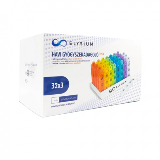 GYÓGYSZERADAGOLÓ ELYSIUM HAVI 32X3 - 1X